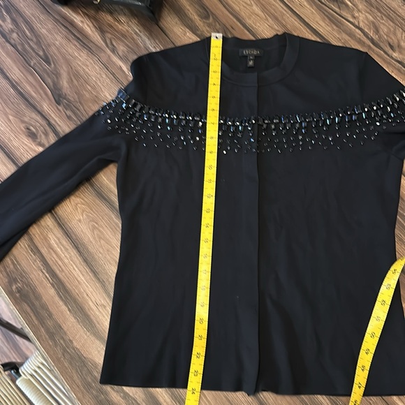 Escada Rhinestone Cardigan - Picture 8 of 9
